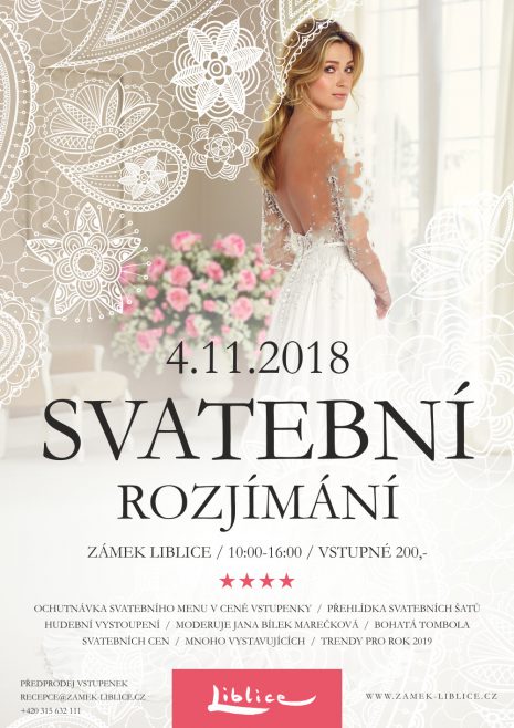 Svatební rozjímání na zámku v Liblicích